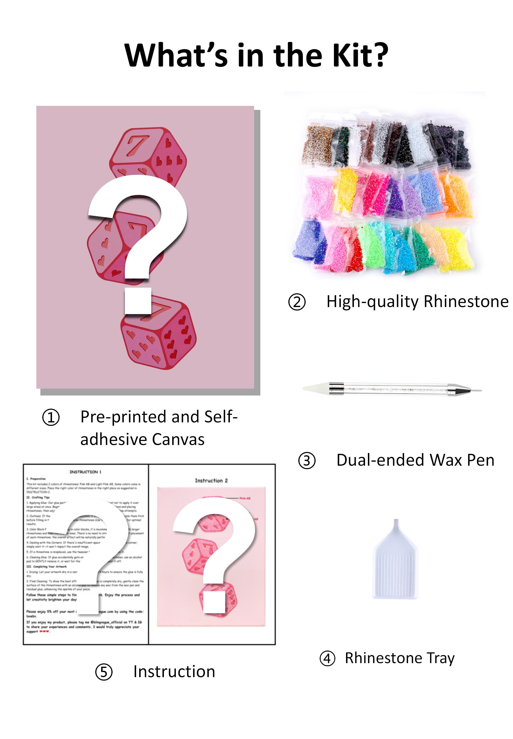DIY AJ Nike and Martini Rhinetone Canvas Art Kit