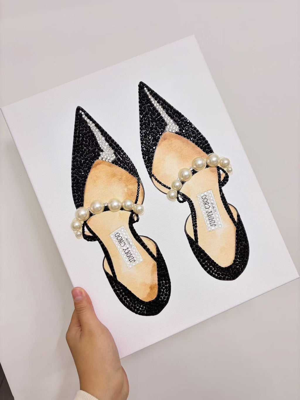 DIY Jimmy Choo Pearl High Heels Shoes Kit