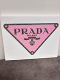 DIY Pink Prada Logo Kit