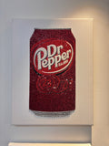 DIY Dr Pepper Rhinestone Canvas Art Kit