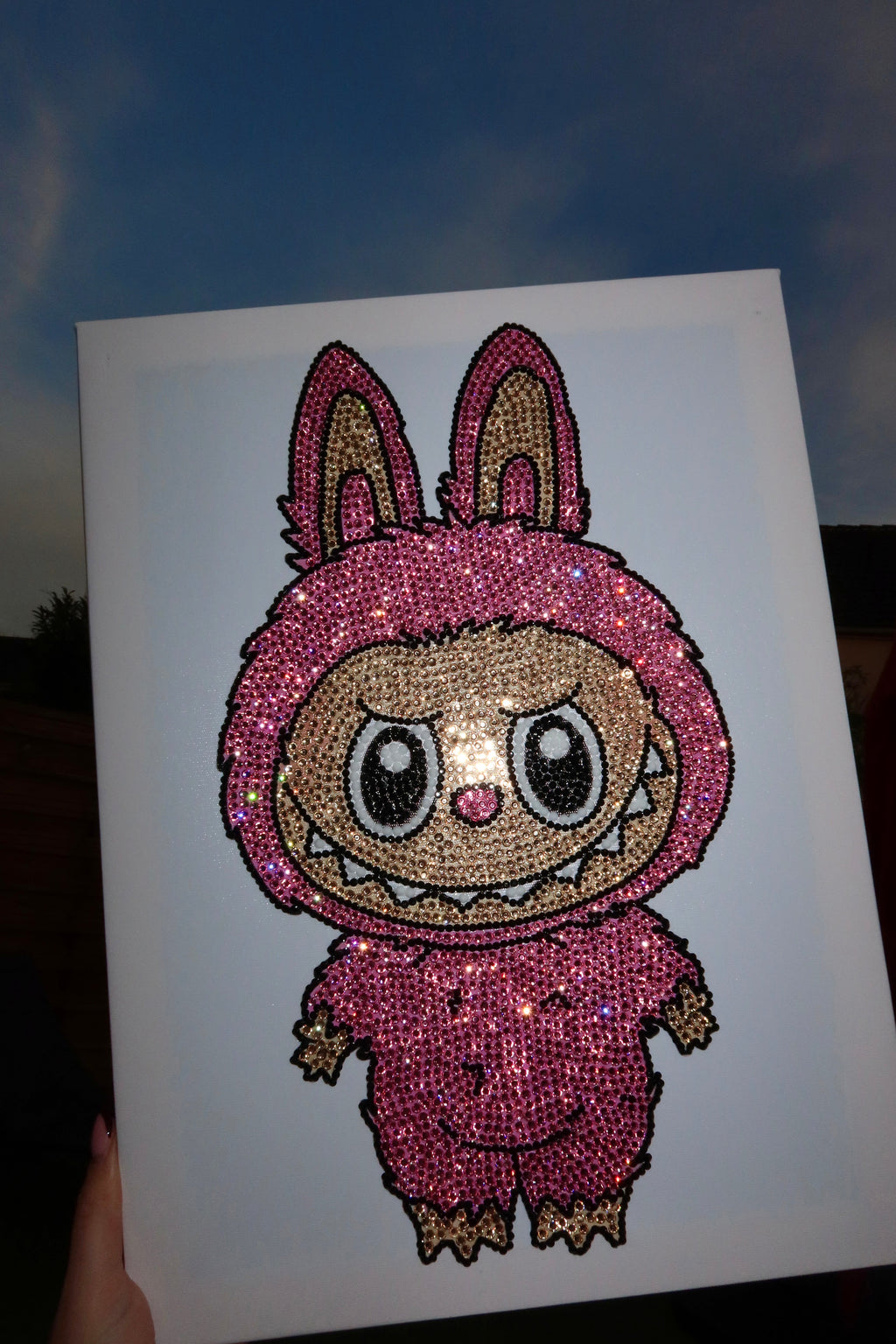 DIY MONSTER-SET ROSA