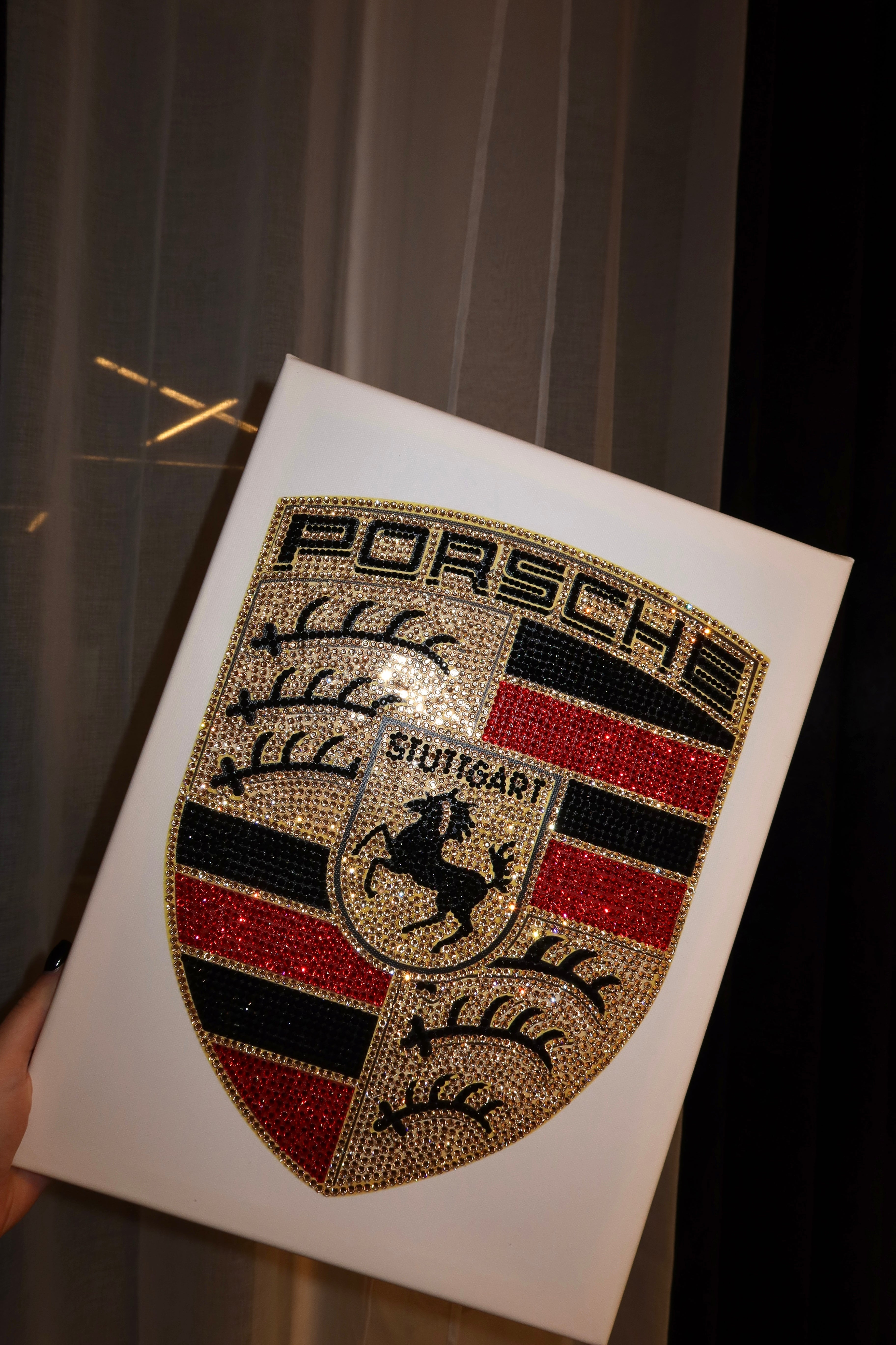 Finished Porsche canvas