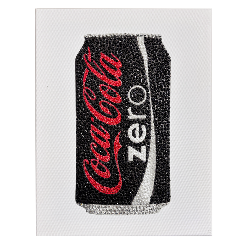 DIY Zero Coke Rhinestone Canvas Art Kit