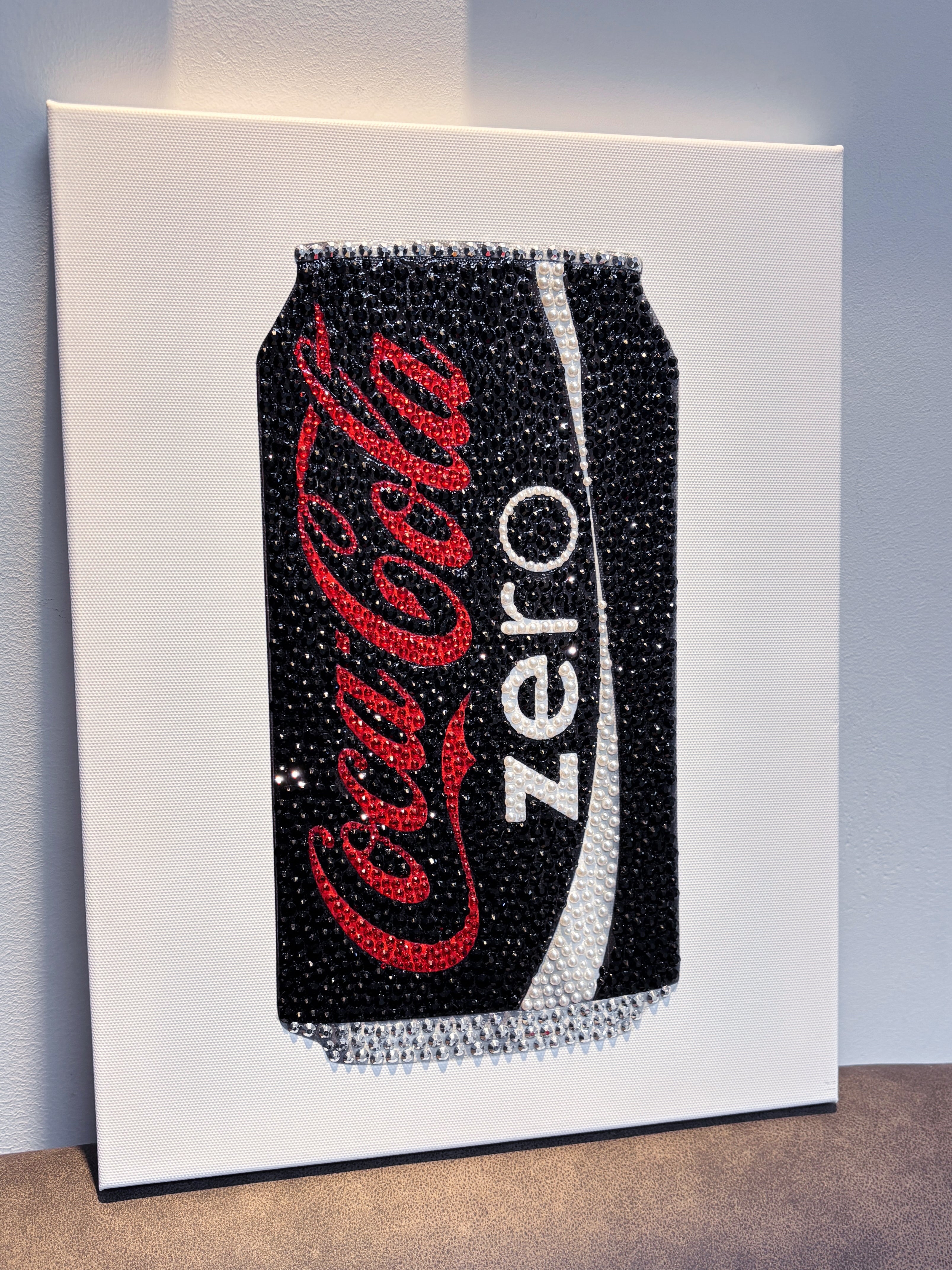 DIY Zero Coke Rhinestone Canvas Art Kit