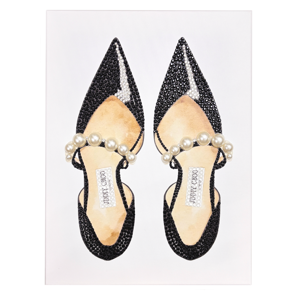DIY Jimmy Choo Pearl High Heels Shoes Kit