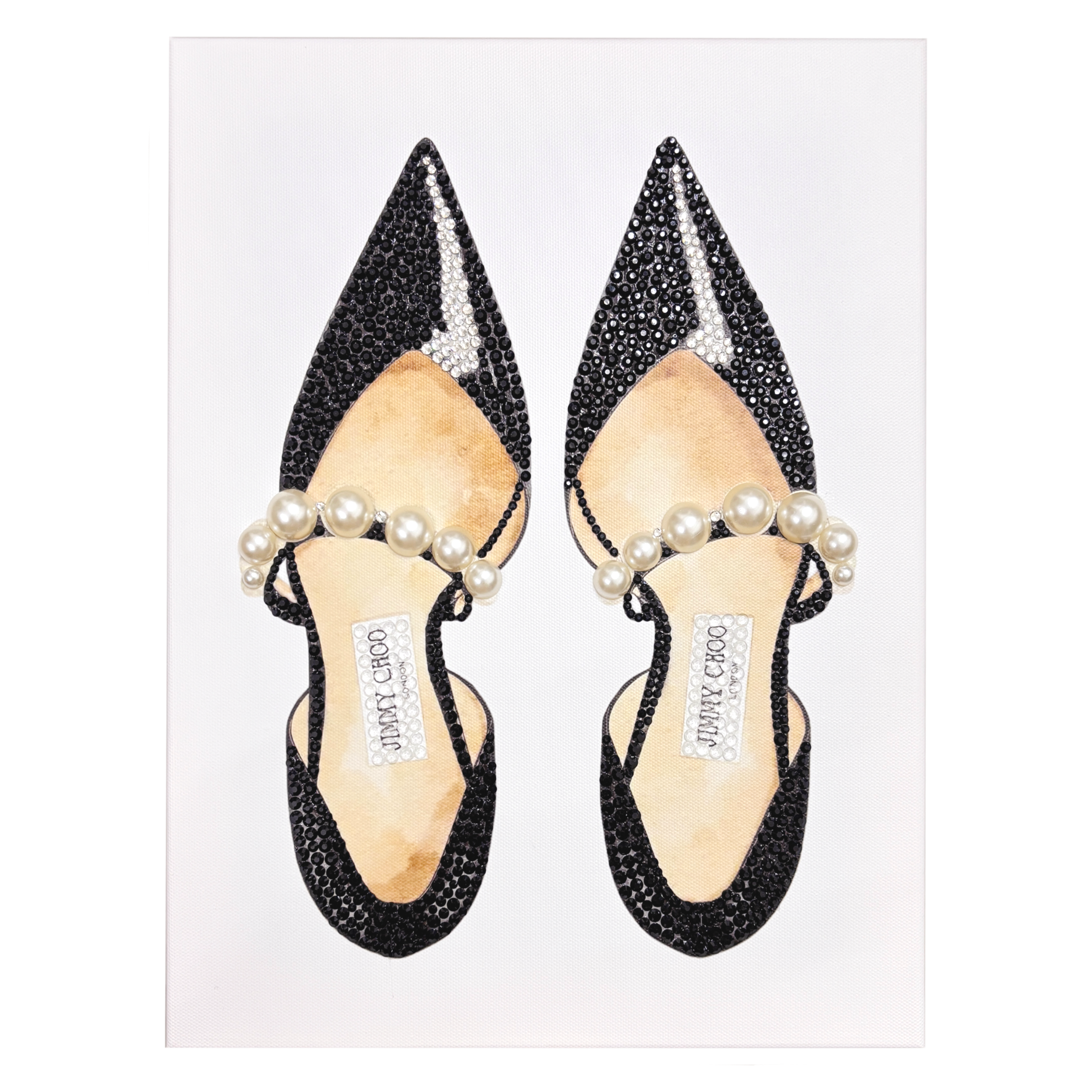 DIY Jimmy Choo Pearl High Heels Shoes Kit
